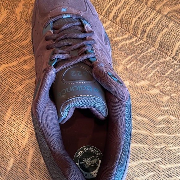 NIB Men’s New Balance brown suede shoes - Picture 3 of 5